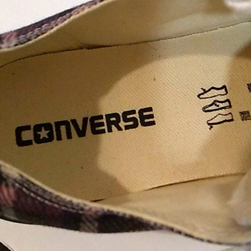Converse All Star purple sneaker sz 8w,6m - Picture 10 of 11
